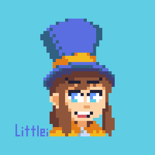 Hat Kid Redrawn